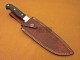 D2 Steel Chef Knife, 12" Razor Sharp, Buffalo Horn Handle