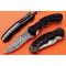 Damascus Folding Knife, 8" Buffalo Horn Bolster Point Blade, Buffalo Horn Handle, Pocket Knife, Razor Sharp