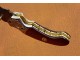Damascus Folding Knife, 7.5" Handwork Steel Bolster Point Blade, Brown Micarta Sheet Handle, Pocket Knife, Razor Sharp